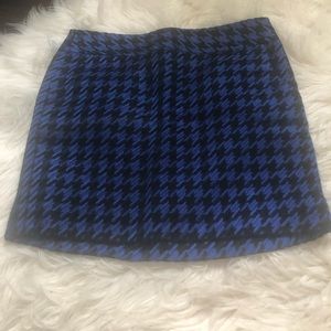 The Limited Houndstooth skirt